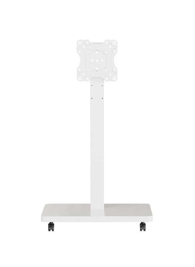 WALALLA TV Mount Stand,Mobile TV Cart On Wheels for 10 to 43 Inch LED Flat Screen TVs Tilting TV Stand, Height Adjustable Rolling TV Floor Stand - Image 2